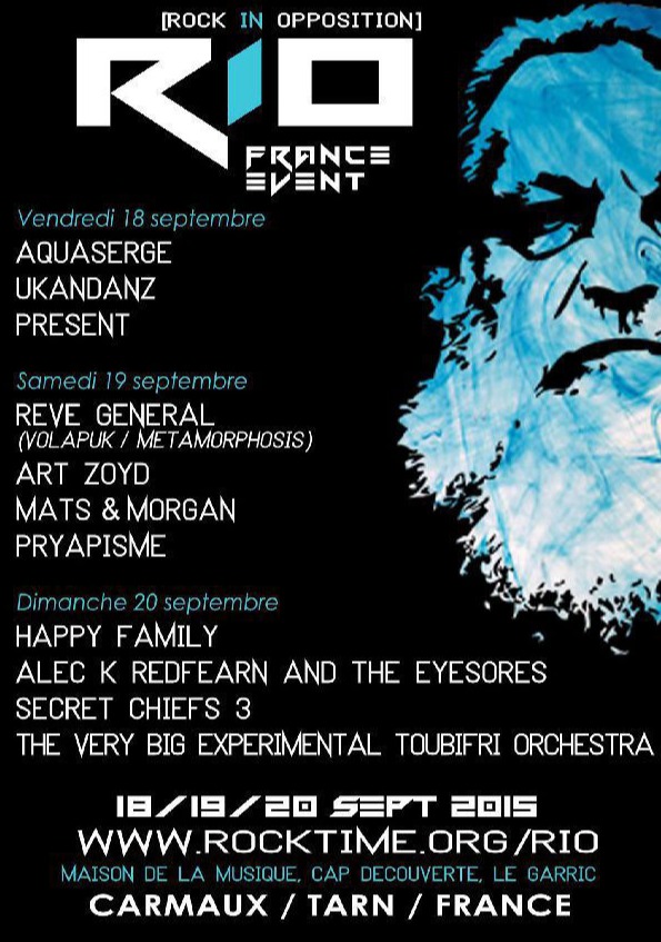 Affiche Rock in Opposition Festival