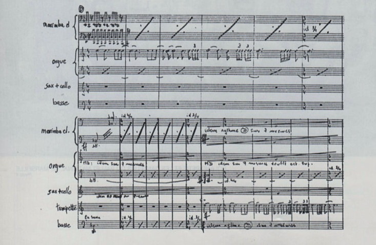 extrait partition manuscrite 1