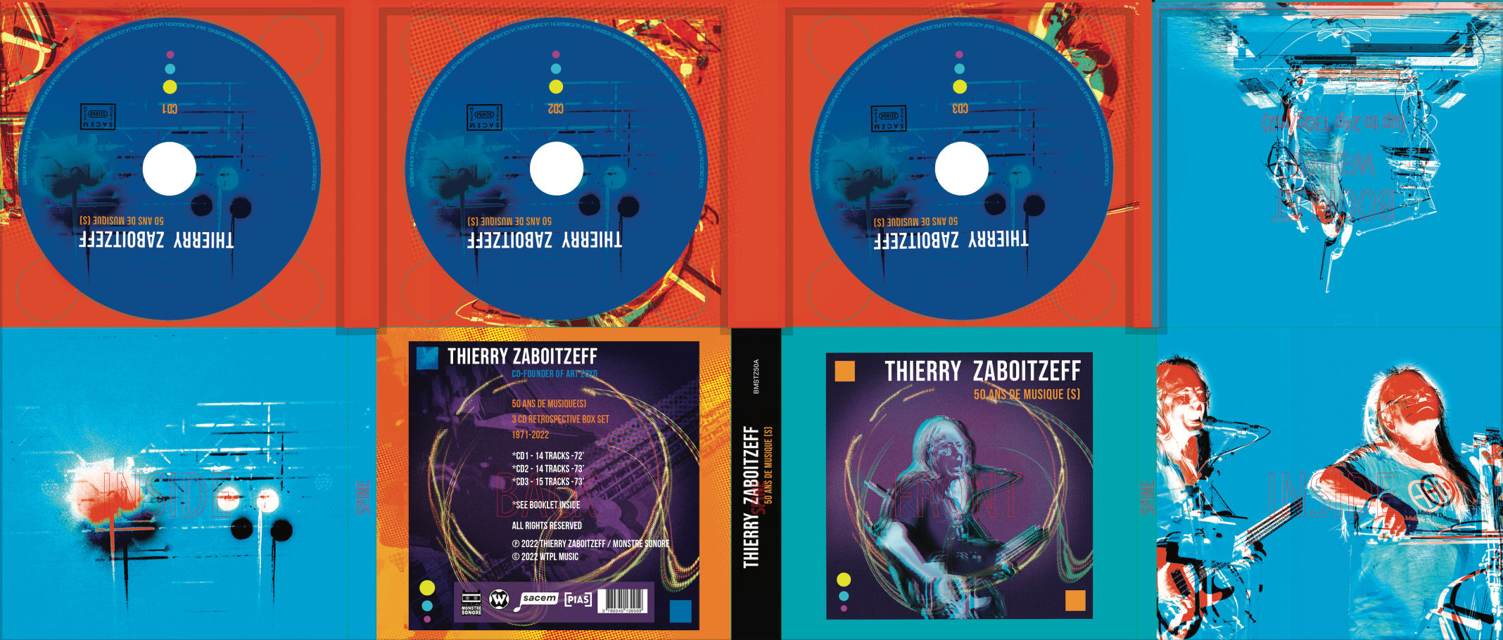 digipack avant pliage