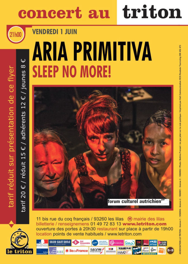 Aria Primitiva - Concert au Triton
