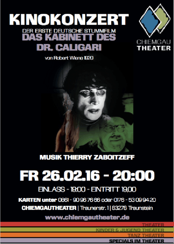 Affiche Caligari Traunstein